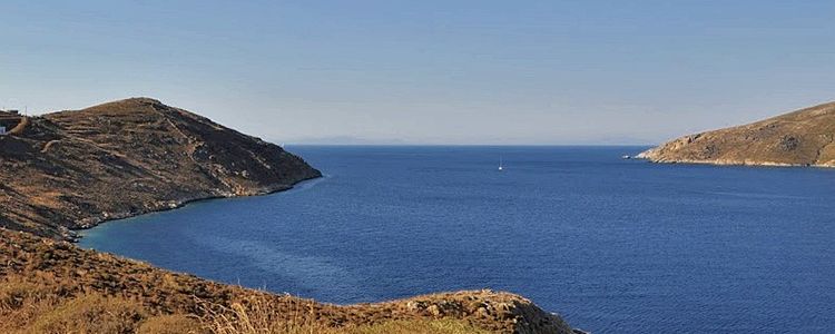 Yacht anchorage in Tsilipaki Bay