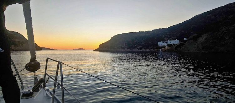 Agios Georgios Monastery in Fykiada Bay