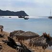 Yacht anchorage at Kiriaki beach