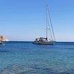 Yacht anchorage at Tsigrado beach