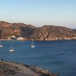 Yachts anchorage in Mylopotas bay