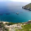 Yacht anchorage in Paleopoli Bay