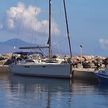 Yacht mooring in Agios Antonios fishport