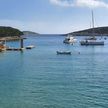 Yacht anchorages in the bay of Stipanska at Marinkovac Island 