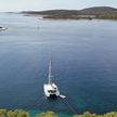 Yacht anchorage in Soline Bay at Sveti Klement Island