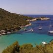 Yacht anchorage in Bisevska Luka Bay