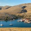 Yacht moorings in Vrulje bay