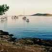 Yacht moorings in Kranje Bay