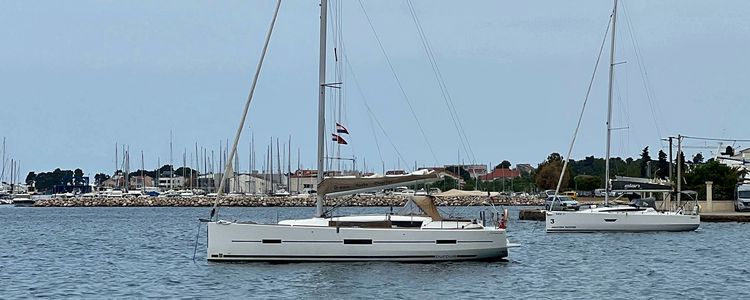 Yacht anchorage in Drsanica Prva Bay