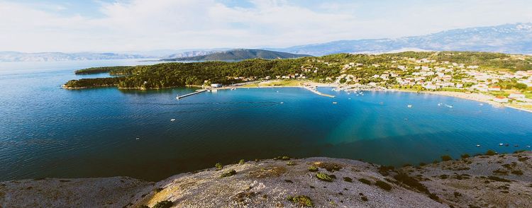 Yacht anchorage Lopar Bay