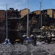 Yacht mooring in Camogli Fishport