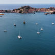 Yacht anchorages in Portoferraio Bay