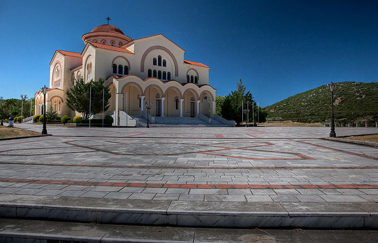 Agios Gerasimos Monastery. Kefalonia