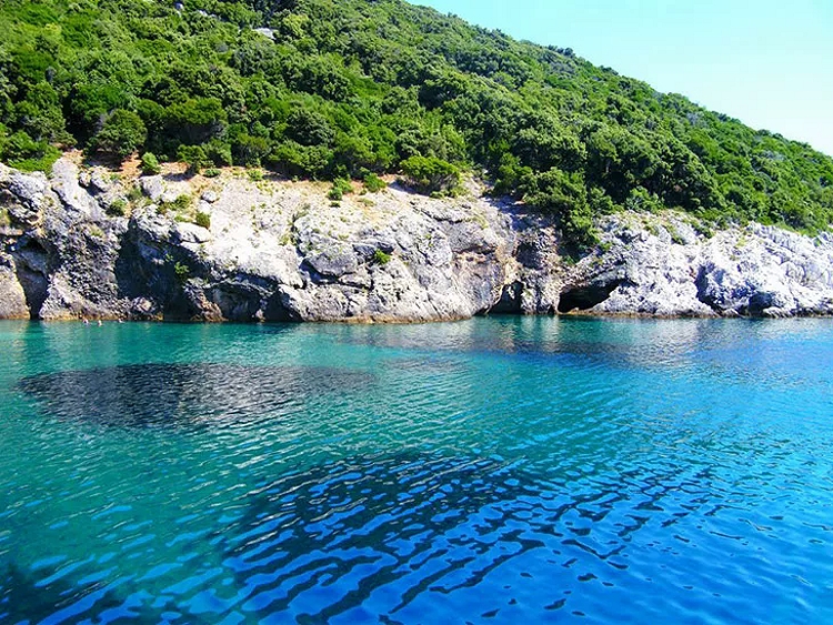 Blue Grotto – Zanja beach on Cres Island