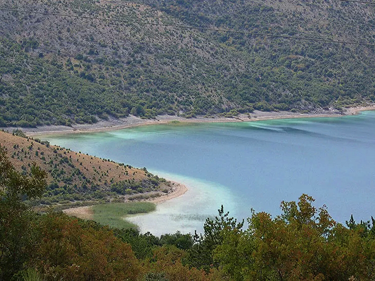 Lake Vrana on Cres Croatia