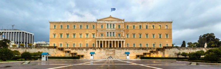 Constitution Square in Athens