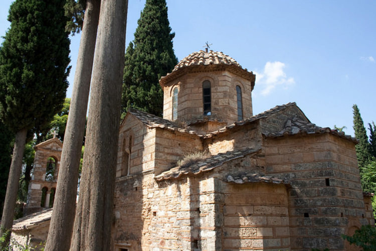 Kesariani Monastery in Athens