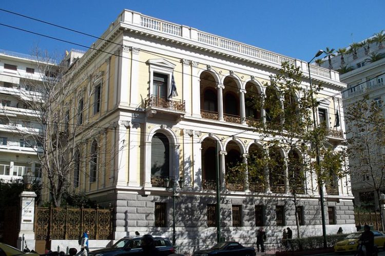 Numismatic Museum in the former mansion of Heinrich Schliemann in Athens