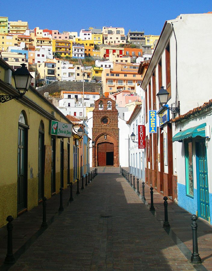 Iglesia de la Asuncion Church. This is where Columbus prayed for the success of his expedition.