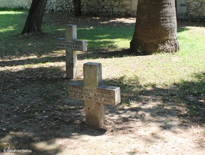 Monument to the Greeks who died at Missolongi before the Breakthrough