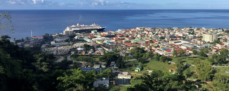 Roseau - Capital of Dominica