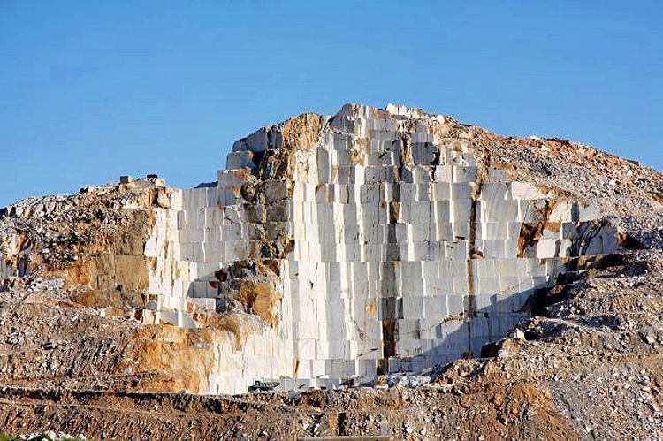 Marble quarries