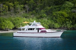 Anchored off Peter Island