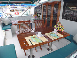 Deck dining