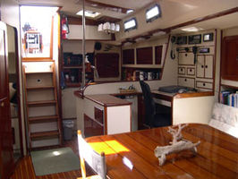 Galley and companionway