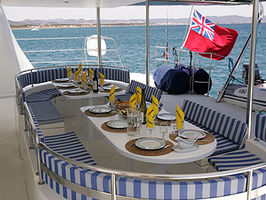 Cockpit Dining Area