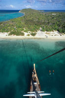 At anchor in the Islands