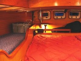 Master Stateroom with one of two side beds