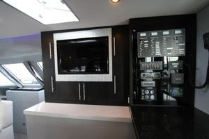 Nav Station and Salon flat screen