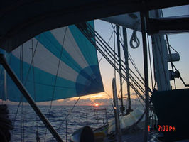 Sunset sail