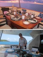 Lunch &amp; Dinner on Aft