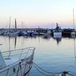 Yacht mooring in Porticello