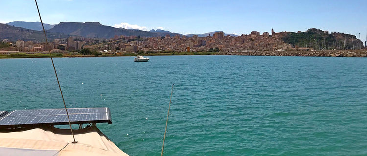 Yacht anchorage in Termini Imerese