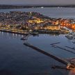 Yacht moorings in Porto Marmoreo