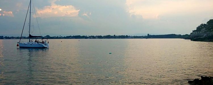 Yacht moorings buoys in Plemmirio Maritime Reserve