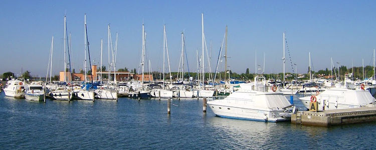 Albarella Yacht Marina.