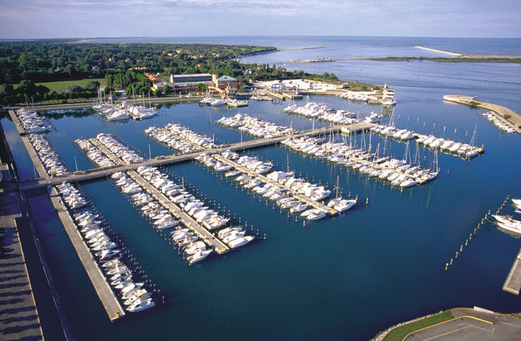 Albarella Yacht Marina.