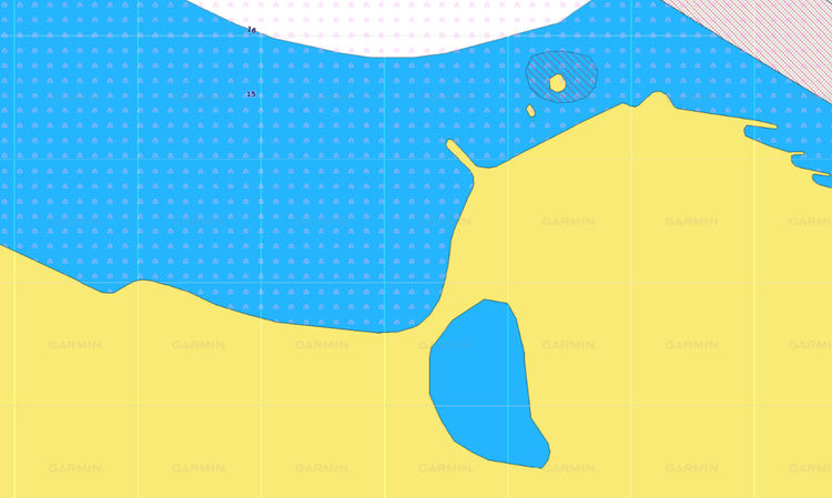 Map of Yacht anchorage Portonovo