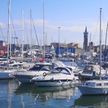 Yacht moorings in Civitanova marina