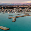 Yacht mooring in Gulianova harbor